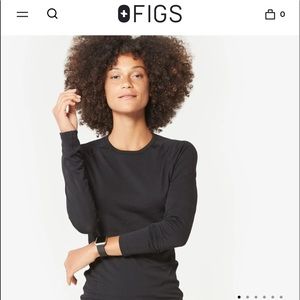 FIGS Black Underscrub